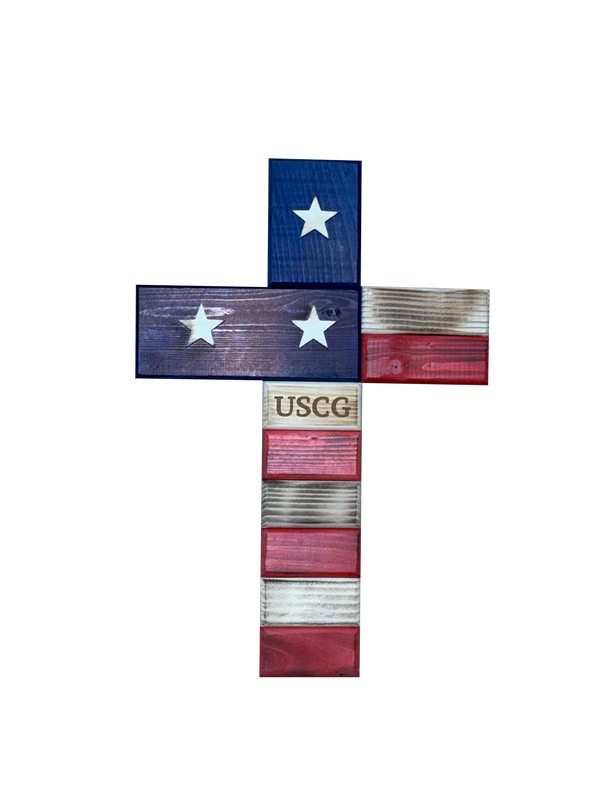 Custom Military Branch Patriot Cross