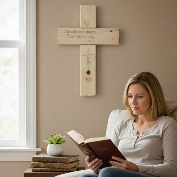 Heard Your Prayer Cross