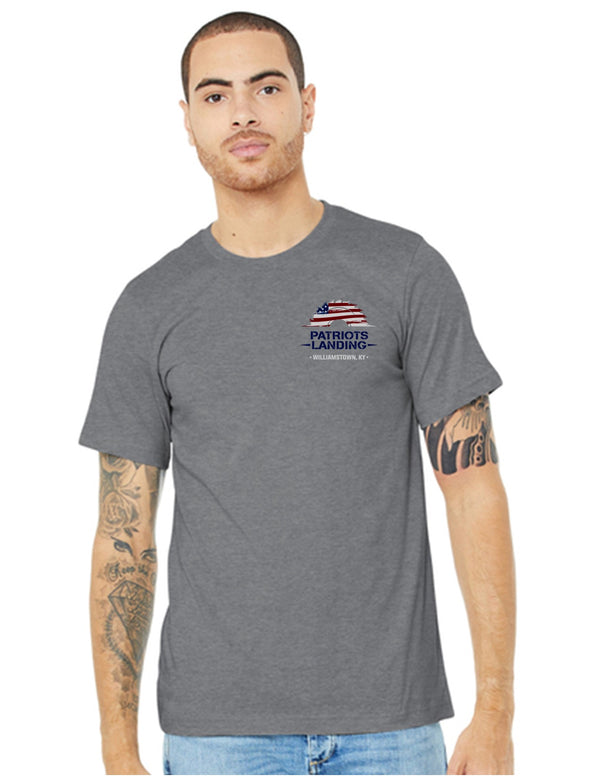 T Shirt - I Stand for the Flag Kneel For The Cross